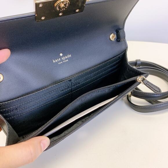 Kate Spade KB545 Reegan Crossbody IN Black - Picture 5 of 7